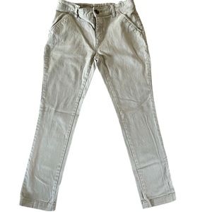 Old Navy khaki colored school uniform pants. Size 14 skinny stretch.